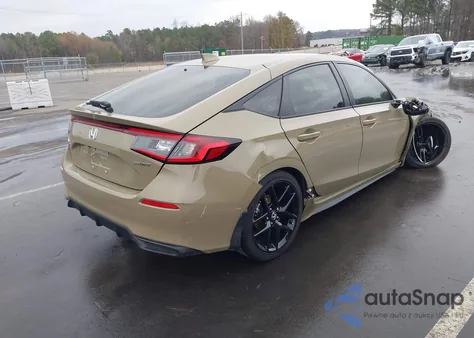 2025 Honda Civic Sedan Sport from USA, damaged, VIN 19XFL2H83SE008434